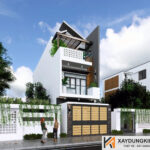 Tổng hợp mẫu nhà 1 trệt 2 lầu hiện đại đẹp mắt