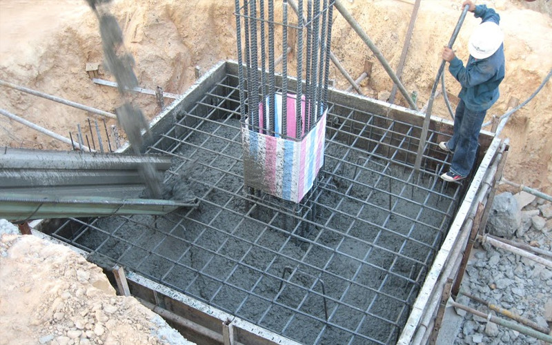 Alt: Móng cọc bê tông cốt thép