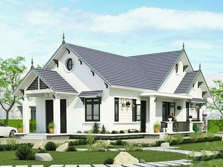 alt: Nhà cấp 4 mái thái