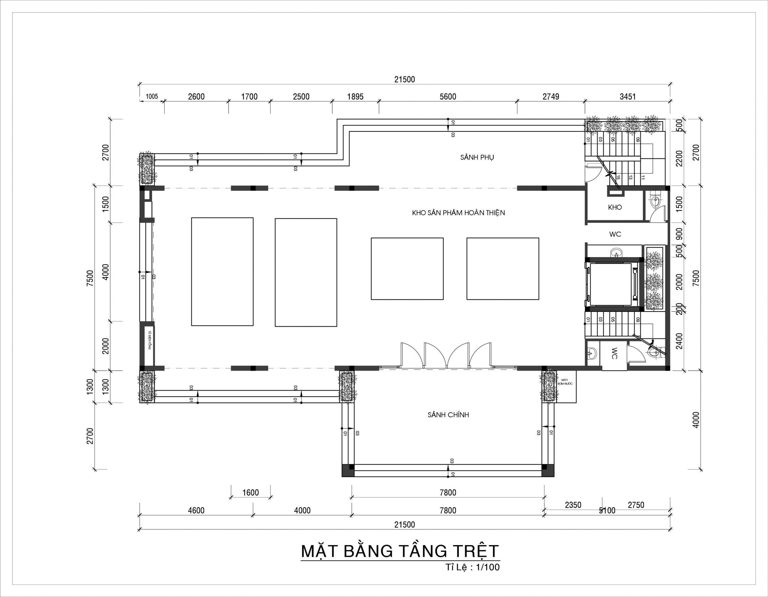 bản vẽ cad nhà phố