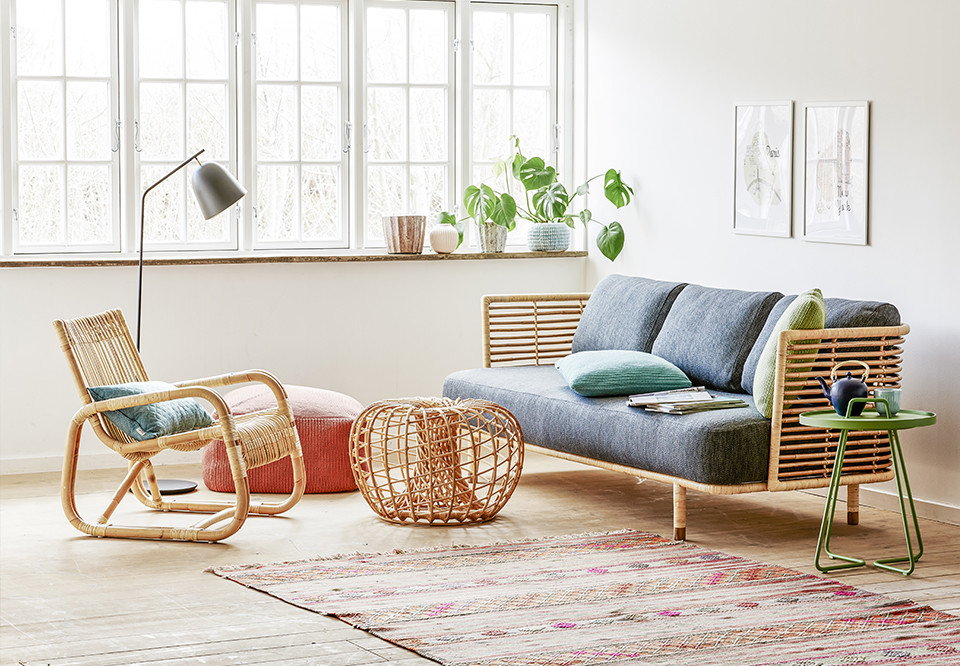 Đèn trang trí mây tre