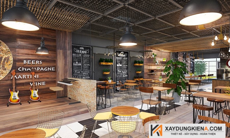 góc sống ảo trong quán cafe