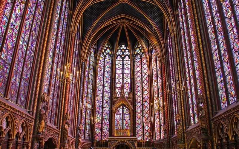 kiến trúc gothic đẹp mắt