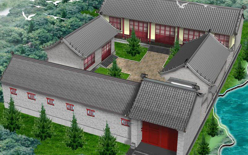 Lối kiến trúc nhà cổ Trung Quốc độc đáo