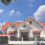 Thiết kế nhà cấp 4 3 phòng ngủ đẹp, hiện đại, tối ưu được ngân sách