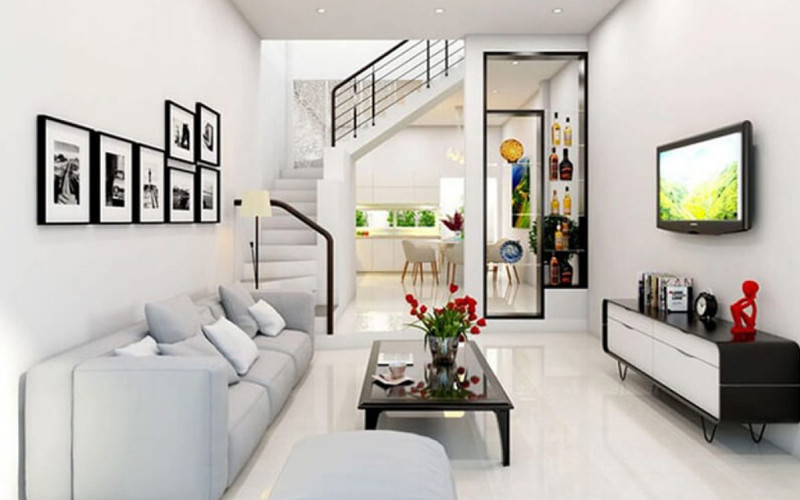 Mẫu cầu thang đẹp nhà ống