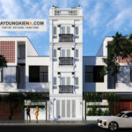 Tham khảo những mẫu nhà 4 tầng đẹp mắt