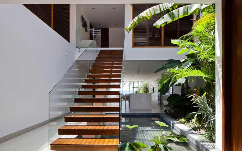 Những mẫu nhà cầu thang ngoài trời đẹp mắt
