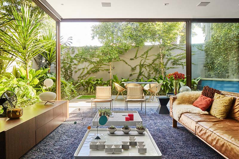 mẫu nhà không gian mở