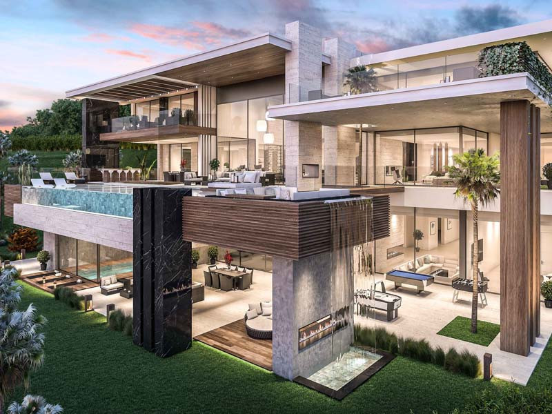 Nội thất biệt thự 4 tầng hiện đại