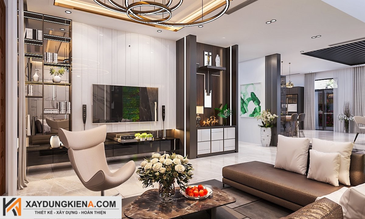 Nội thất sang trọng với gam màu trung tính