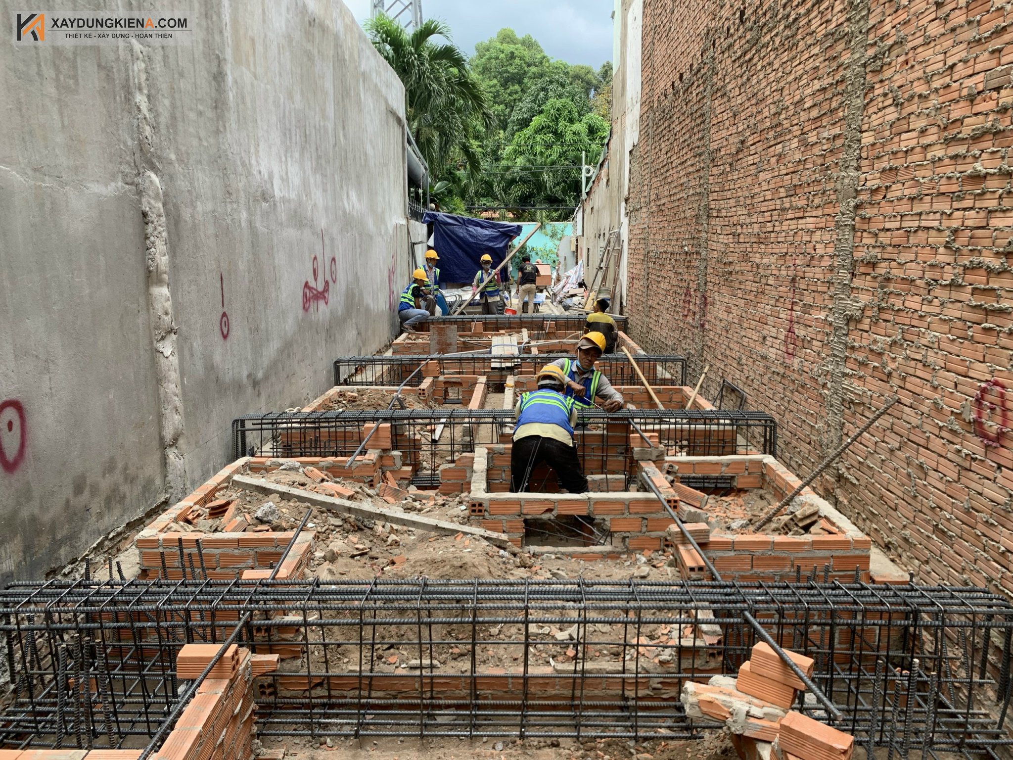 Xây dựng phần thô là gì? Các hạng mục thi công phần thô