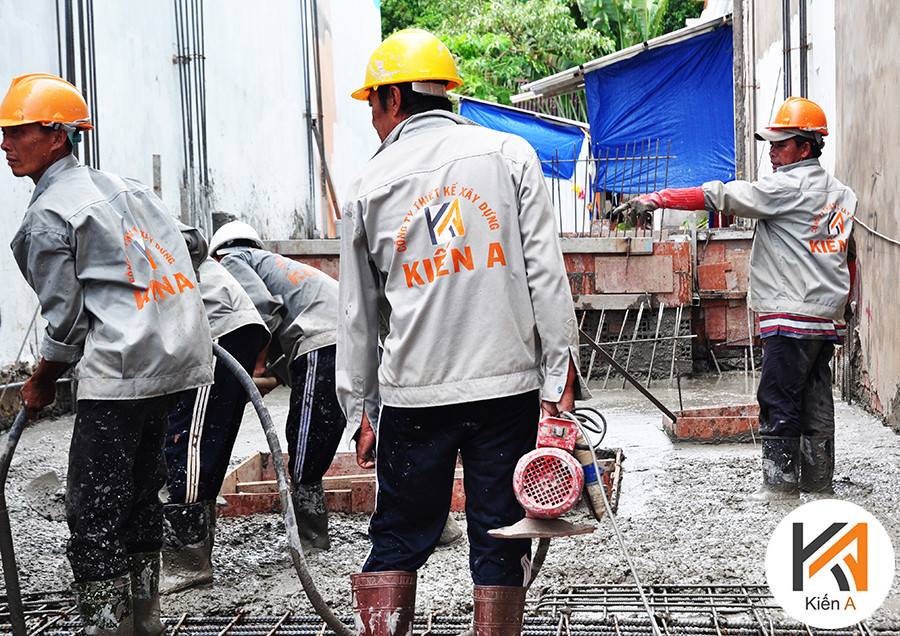 thi công xây dựng phần thô