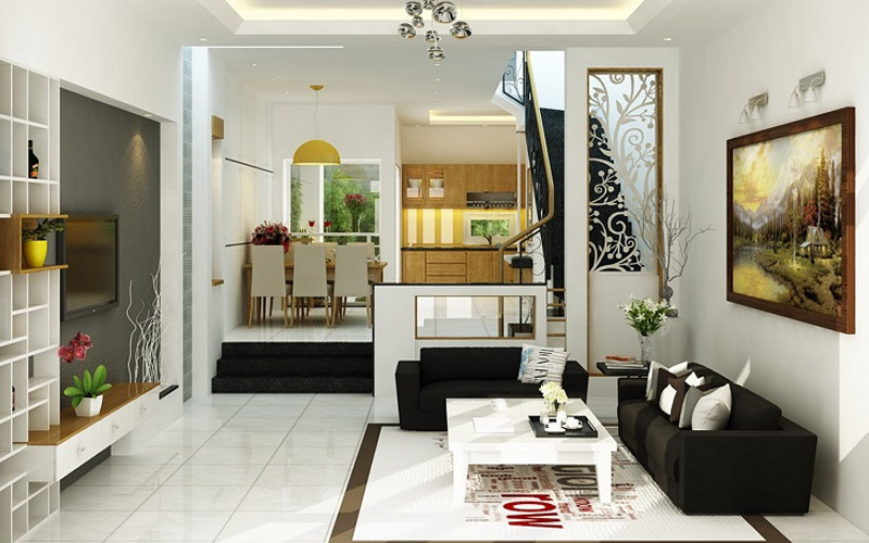 thiết kế không gian nội thất đẹp