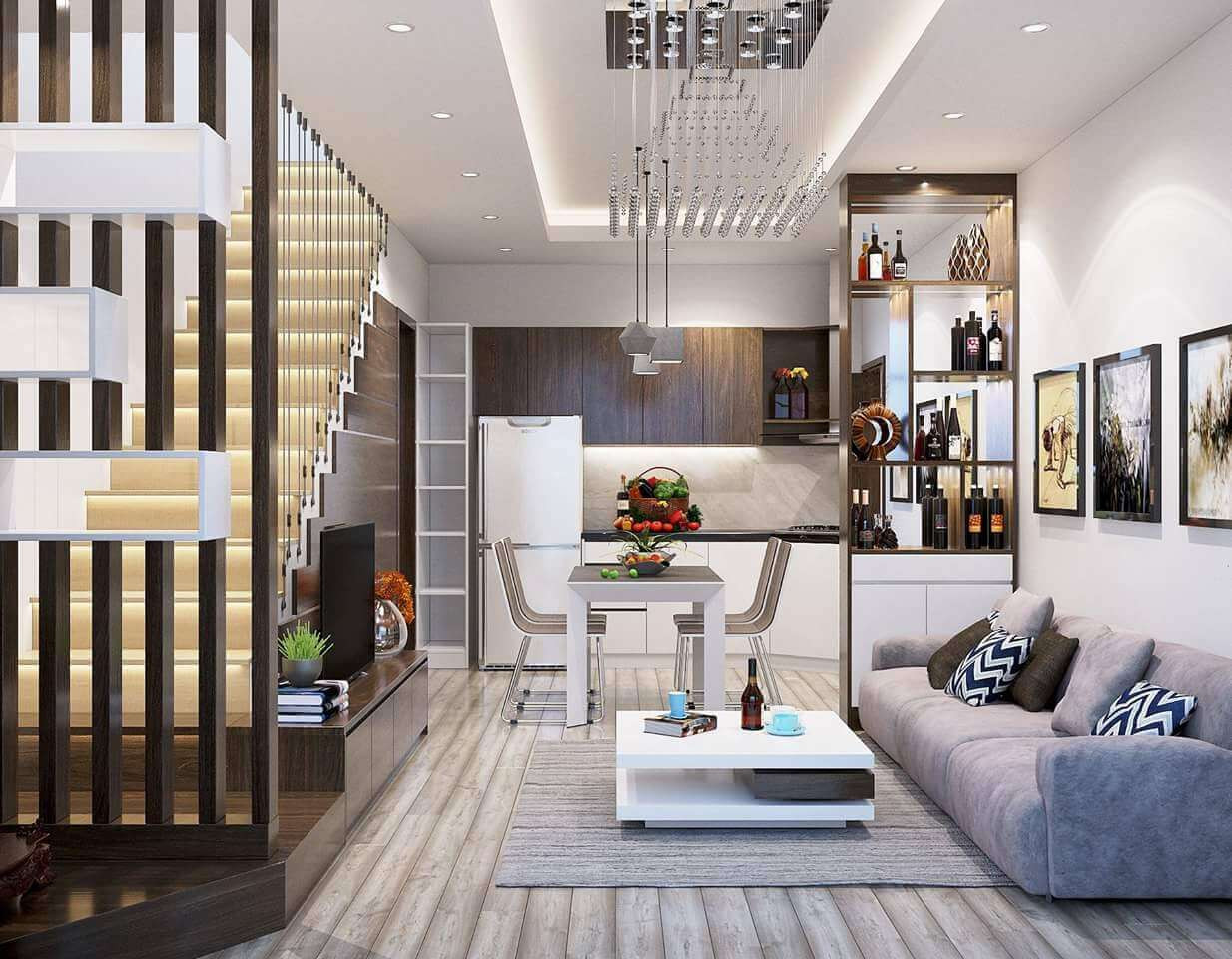 thiết kế nhà phố nhỏ