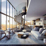 Phong cách thiết kế Penthouse đẹp ấn tượng