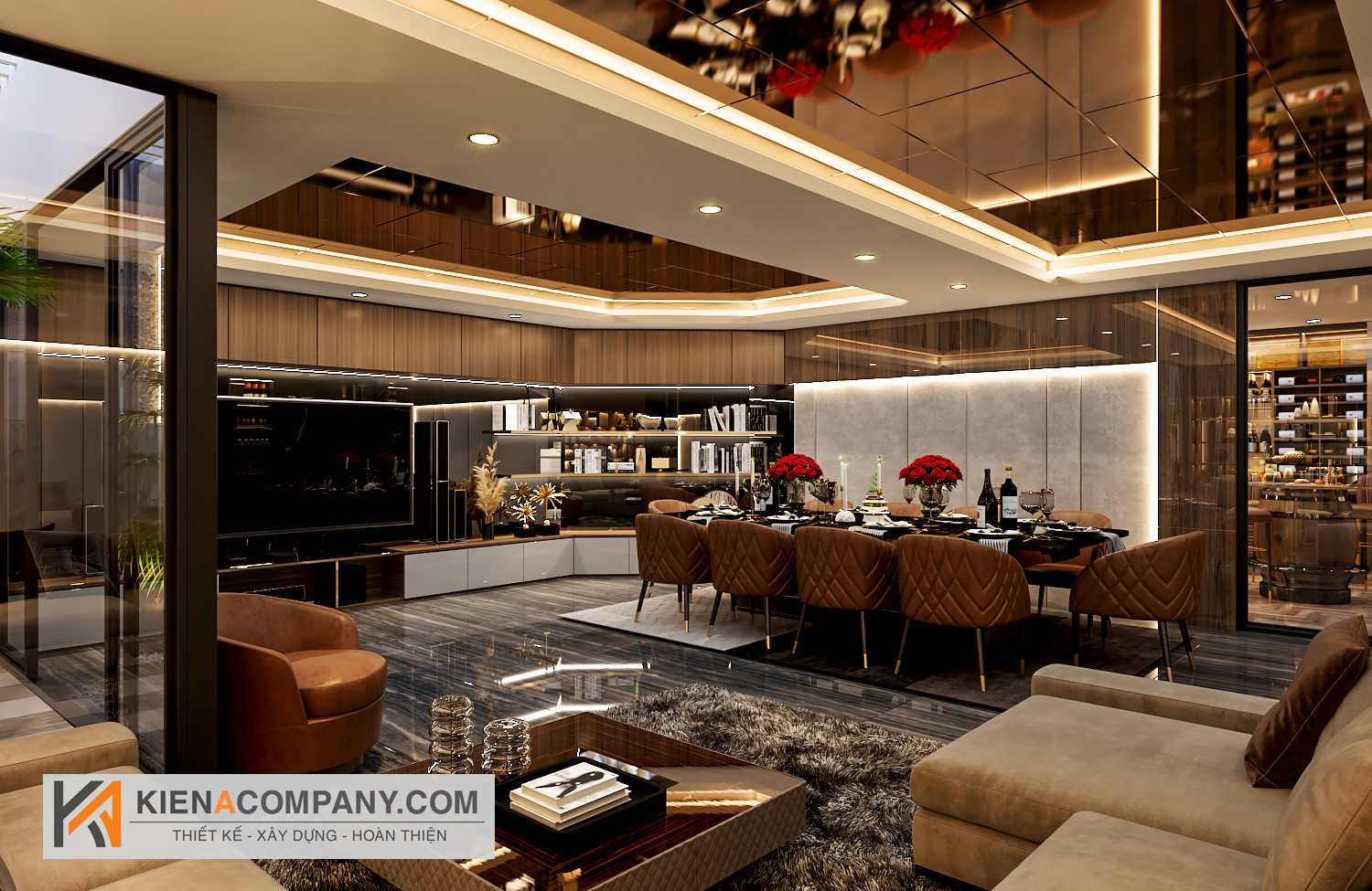 Thiết kế phòng karaoke VIP