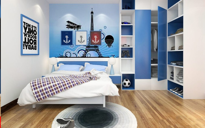 thiết kế phòng ngủ cho bé gái đẹp mắt