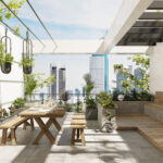 Những ý tưởng thiết kế sân thượng đẹp cho nhà phố