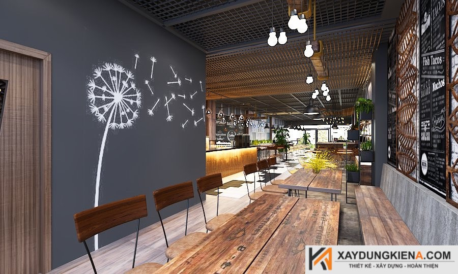 ý tưởng thiết kế quán cafe đẹp với hương thơm dễ chịu